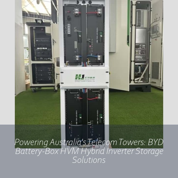 Powering Australia's Telecom Towers: BYD Battery-Box HVM Hybrid Inverter Storage Solutions